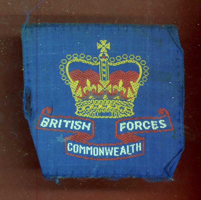 British Commonwealth Forces cloth formation sign