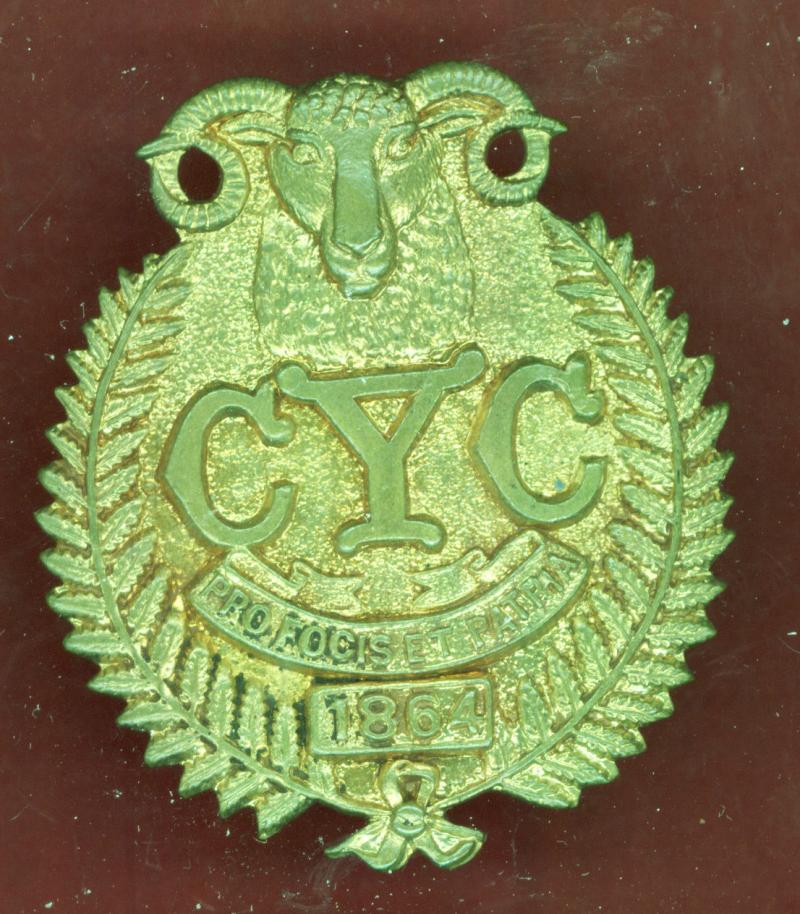 New Zealand 1st.Mounted Rifles Canterbury Yeomanry Cavalry cap badge