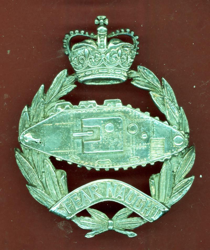 4th Royal Tank Regiment Pipers glengarry badge