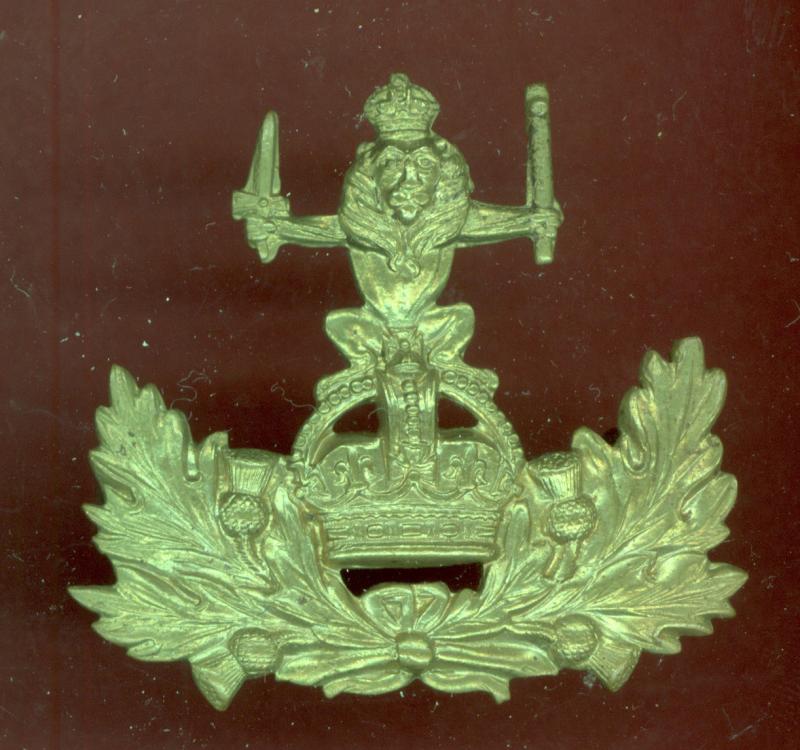 Scottish The Queen's Own Royal Glasgow Yeomanry OR's cap badge