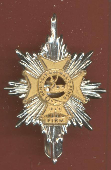 Worcestershire & Sherwood Foresters Regiment Officer's cap badge