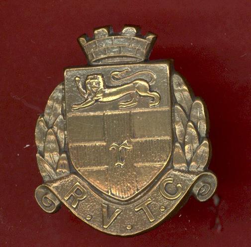 Rochester V.T.C. WW1 cap badge