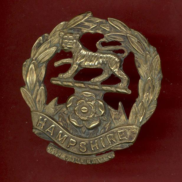 1st VB Hampshire Regiment Victorian OR's cap badge