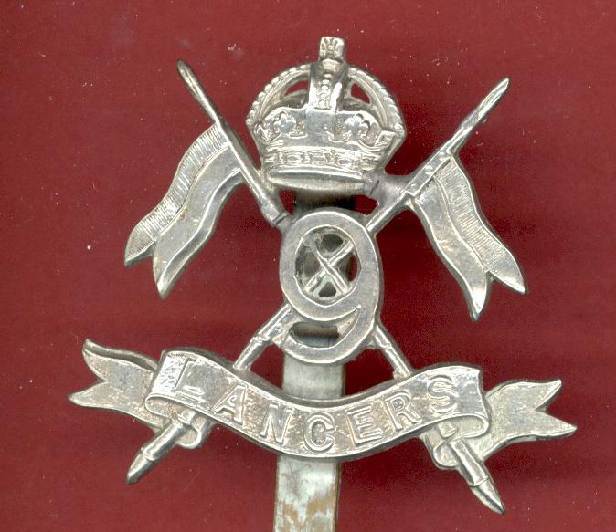 9th Queen's Royal Lancers OR's cap badge