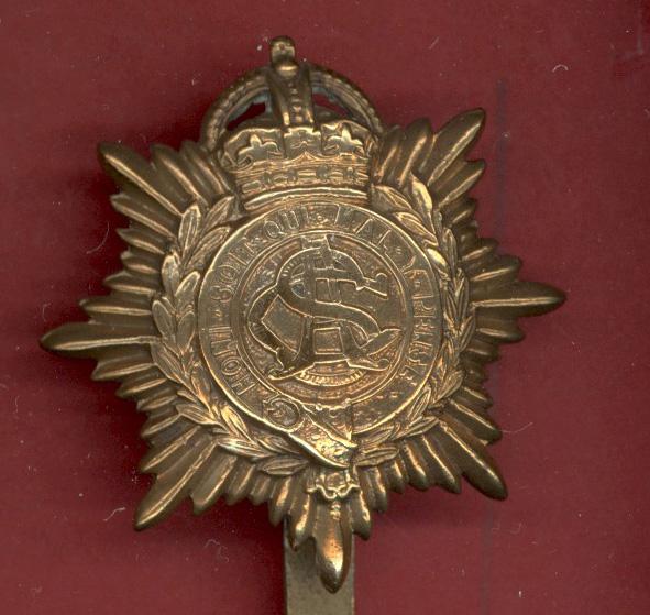 Army Service Corps WW1 OR's economy cap badge