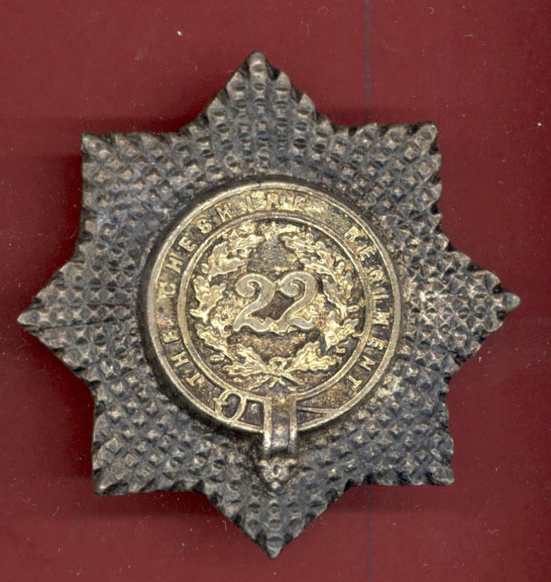 The Cheshire Regiment Bandsman pouch badge