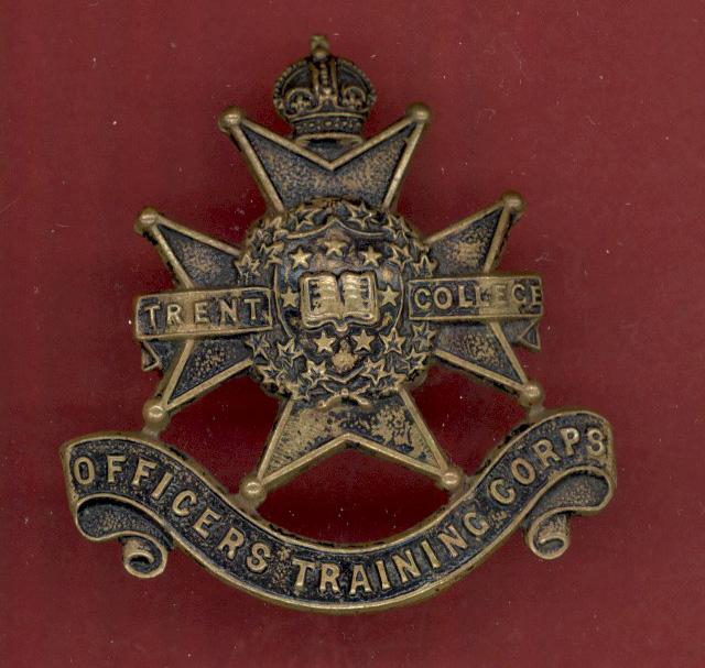 Trent College OTC cap badge