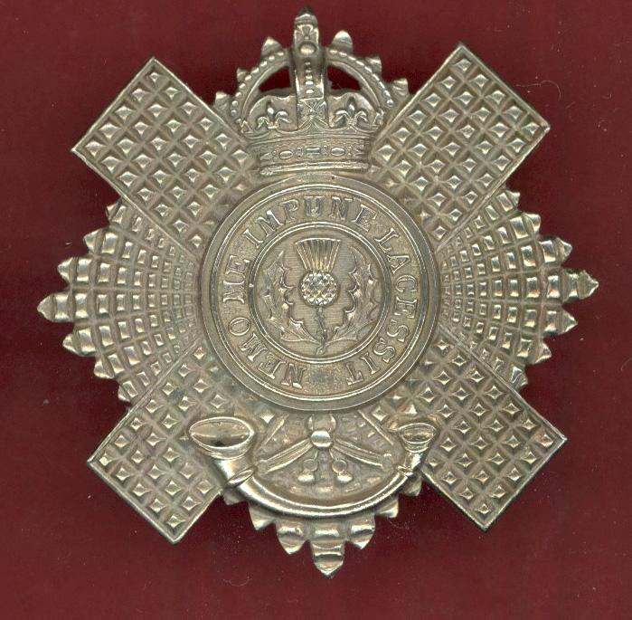 Scottish 4th/5th Royal Scots OR's glengarry badge