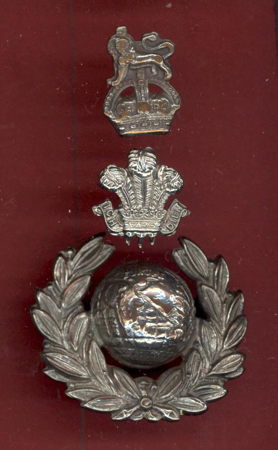 Royal Marine Plymouth Division Band cap badge