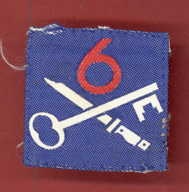 6th Infantry Brigade formation sign