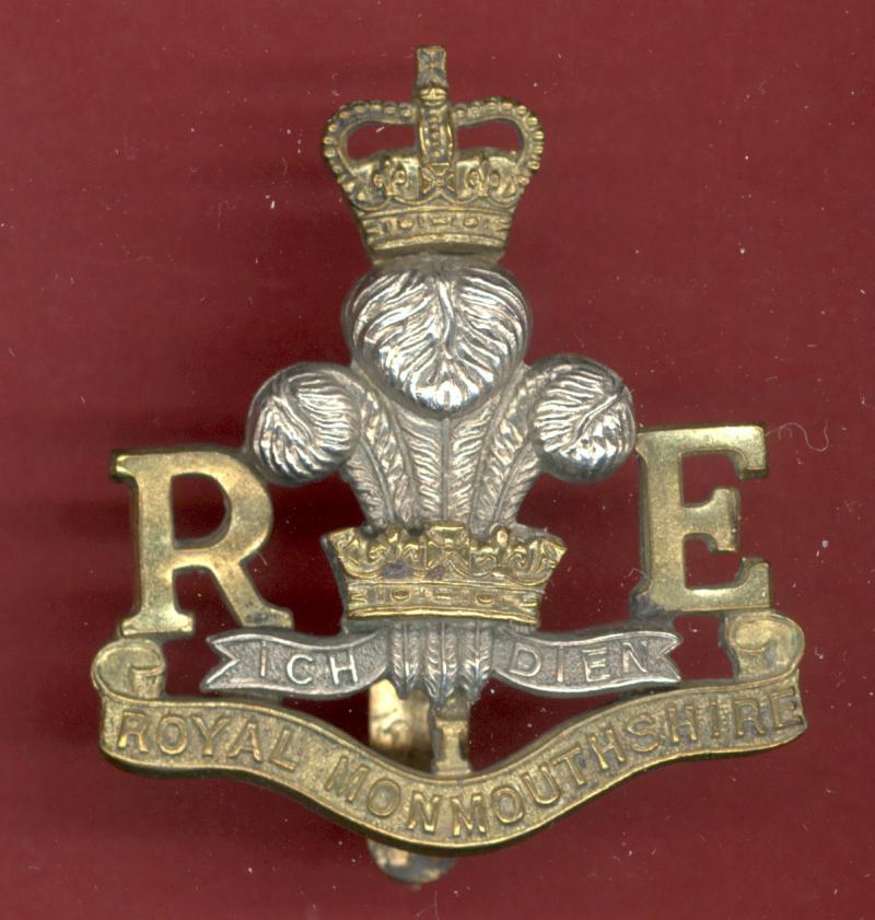 Royal Monmouthshire Royal Engineers cap badge