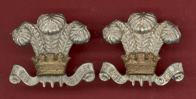 10th Royal Hussars OR's collar badges