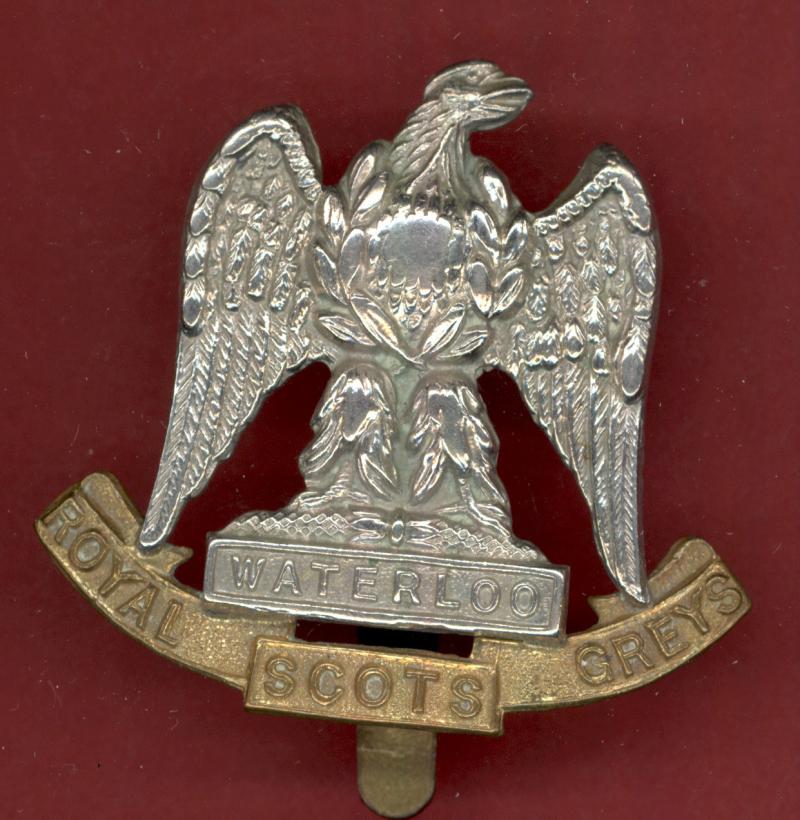 Scottish Royal Scots Greys OR's cap badge