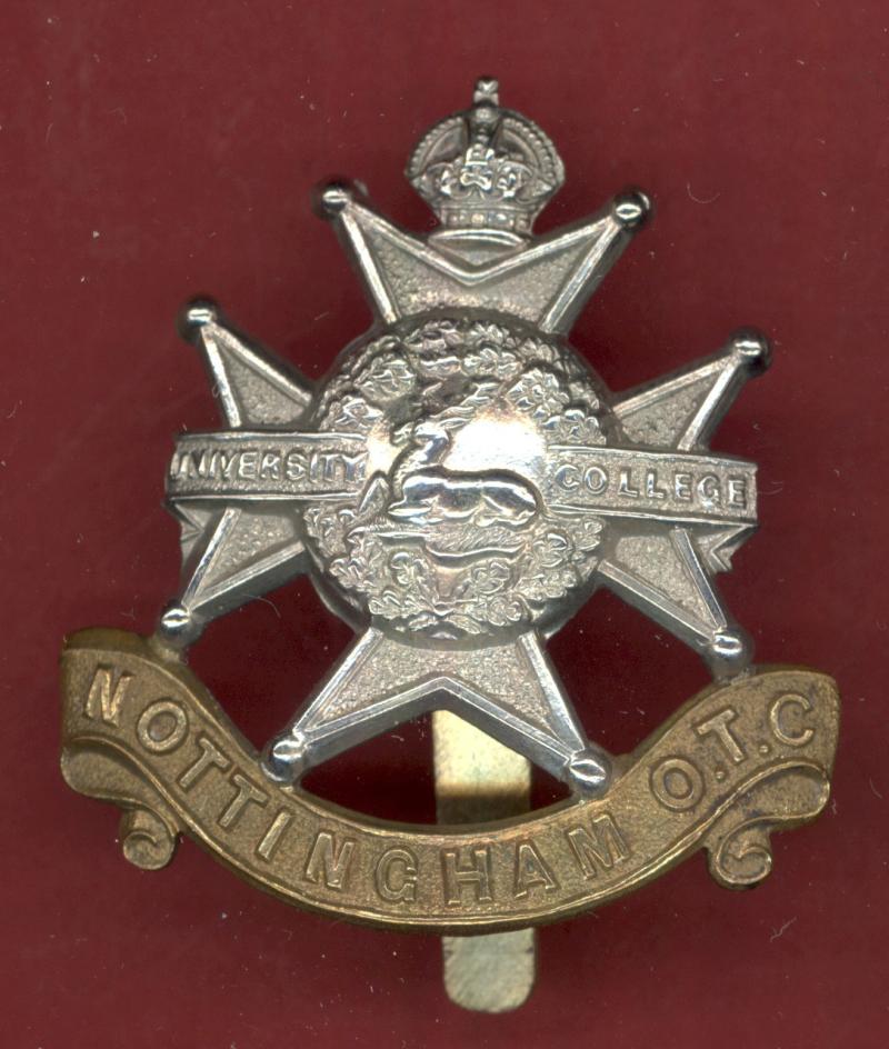 Nottingham University OTC cap badge