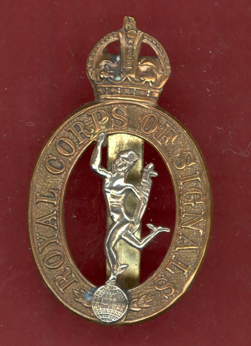 Royal Corps of Signals OR's cap badge