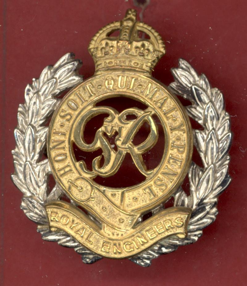 Royal Engineers Officers cap badge