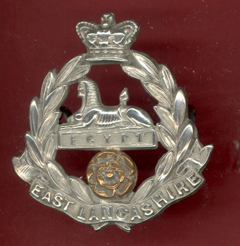 The East Lancashire Regiment Victorian cap badge