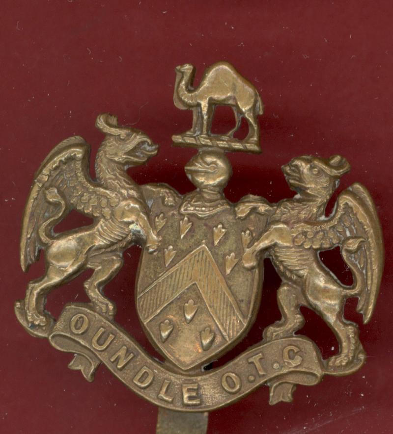 Oundle School Peterborough O.T.C. cap badge