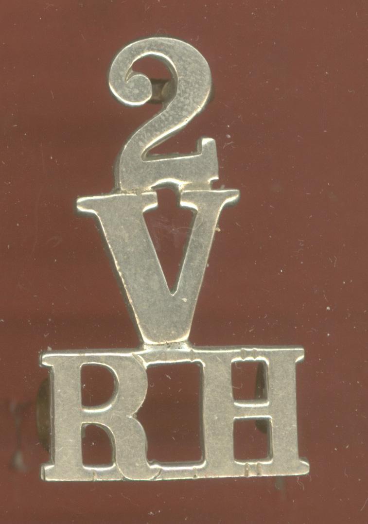 Scottish 2 / V / RH 2nd V.B. Royal Highlanders shoulder title