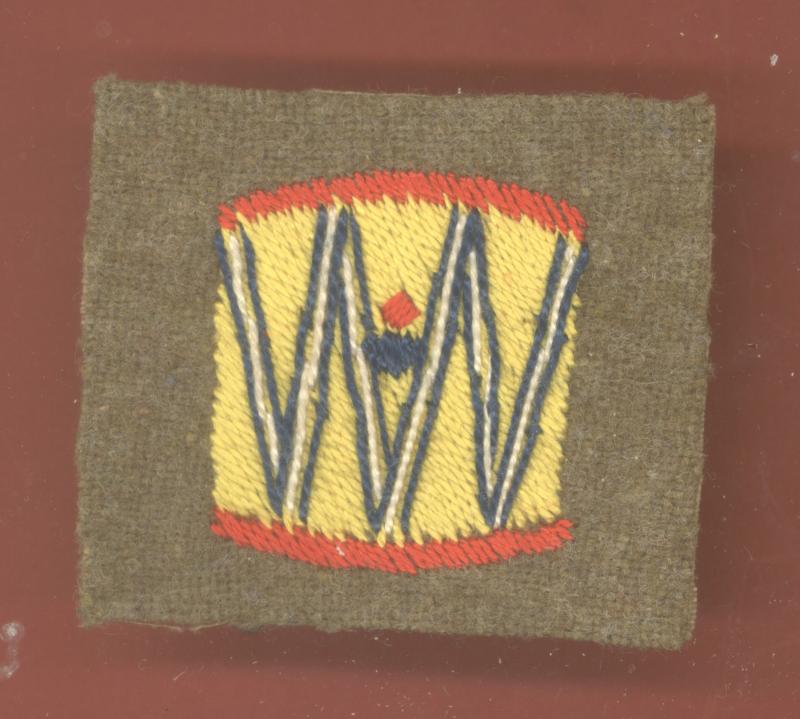 45th Wessex Infantry Division WW2 cloth formation sign