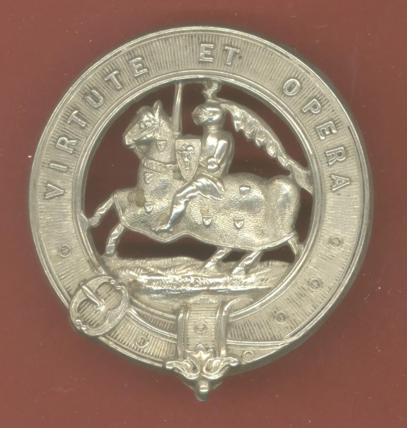 Scottish 6th (Fifeshire) V.B. Black Watch Royal Highlanders Victorian glengarry badge