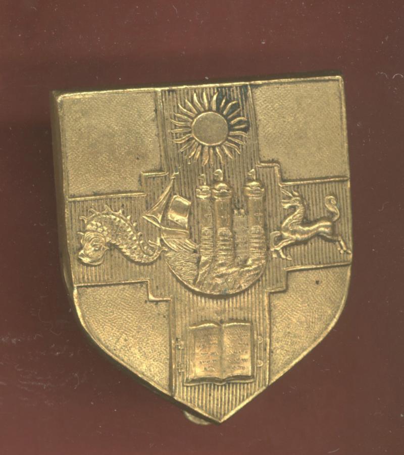 Bristol University O.T.C. brass cap badge