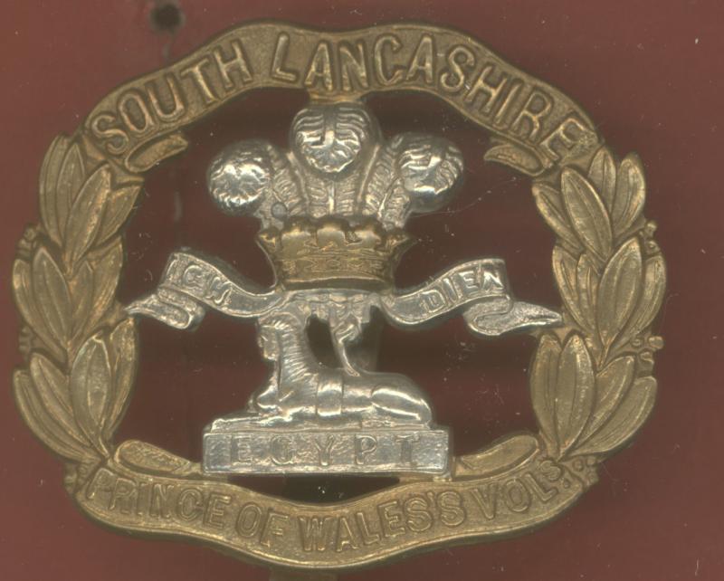 South Lancashire Regt. Prince of Wales Vols WW1 OR's cap badge