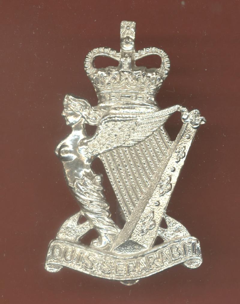 Irish Royal Ulster Rifles EIIR OR's staybright caubeen badge