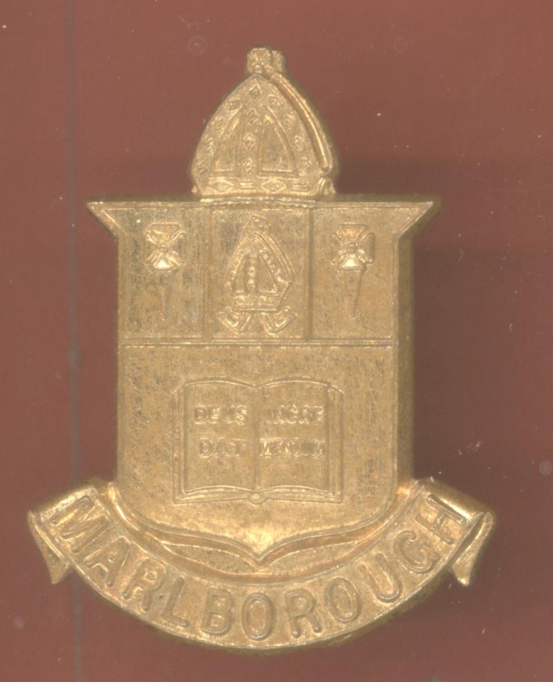 Marlborough College O.T.C. cap badge