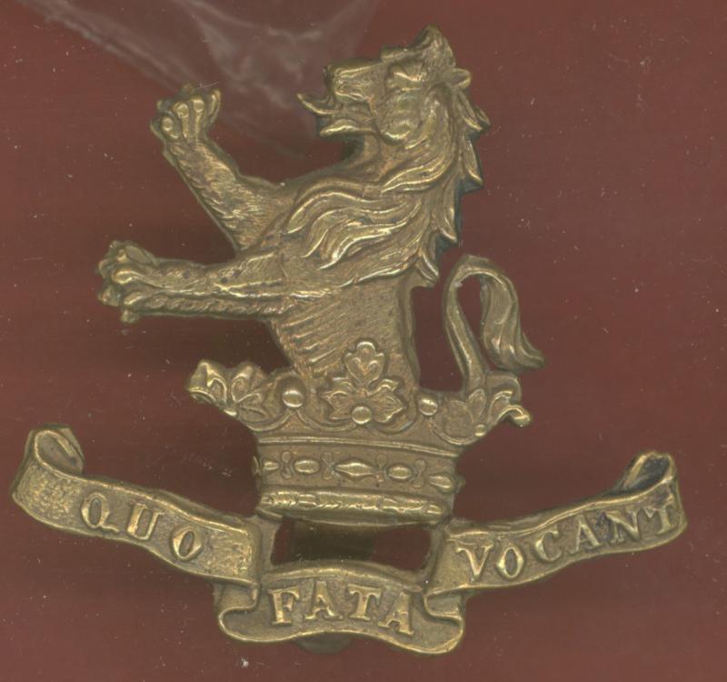 7th Princess Royal's Dragoon Guards WW1 OR's cap badge