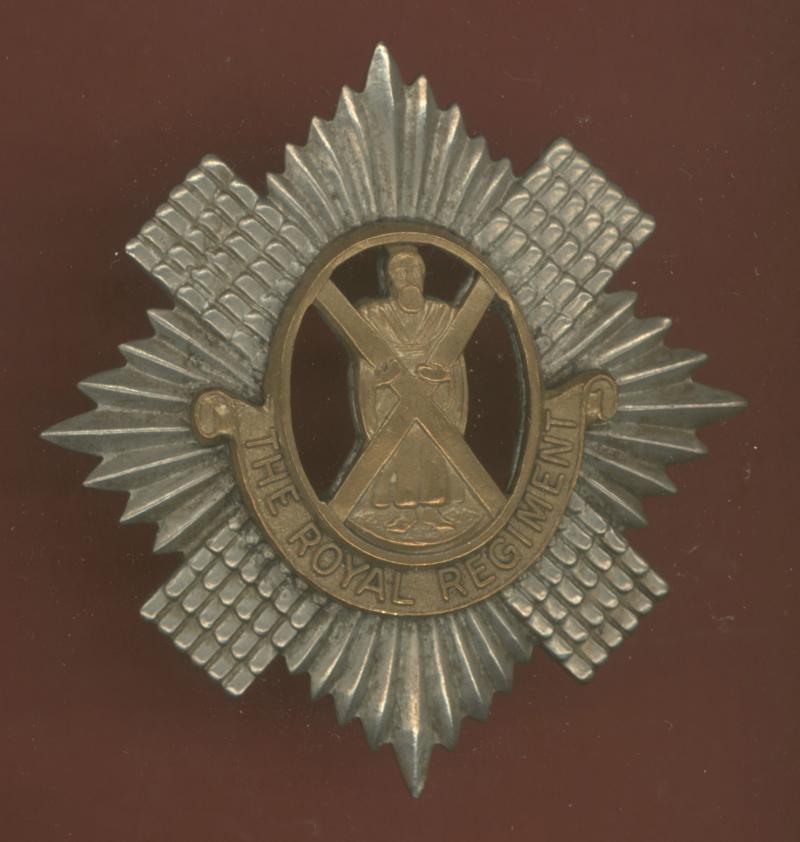 The Royal Scots WW1 OR's glengarry badge