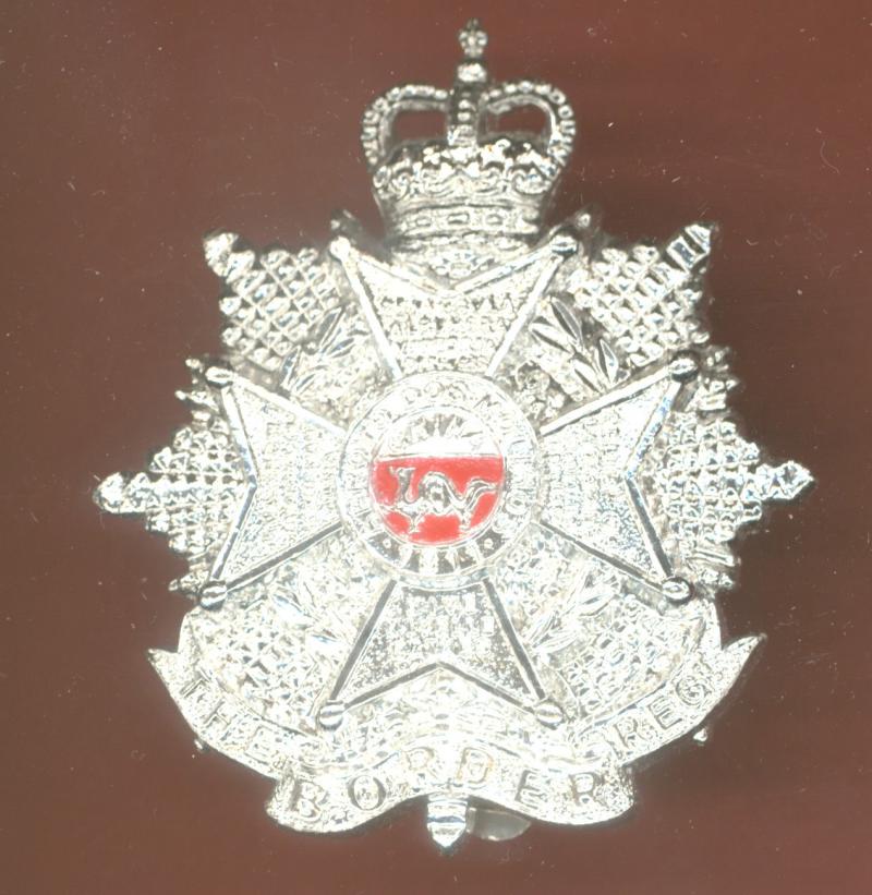 The Border Regiment staybright cap badge