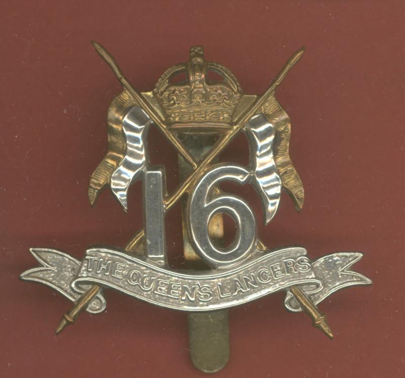 16th The Queen's Lancers OR's cap badge