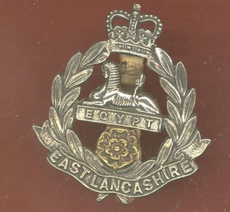 The East Lancashire Regiment EIIR cap badge