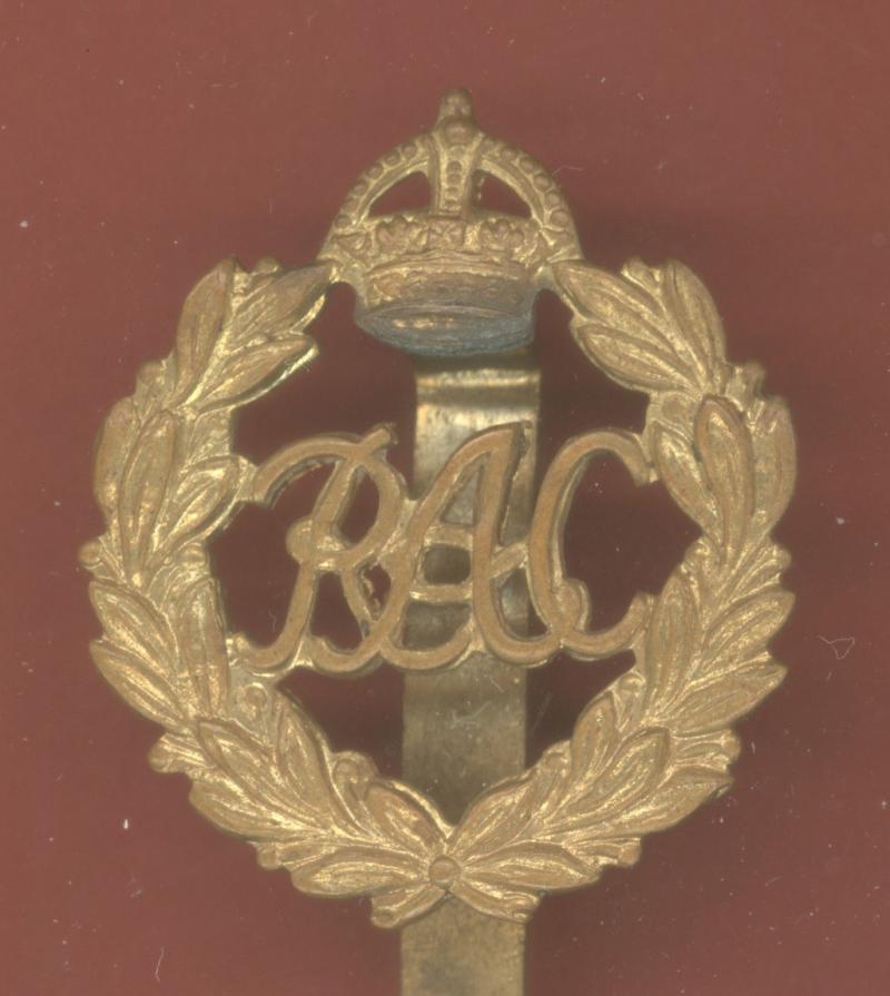 Royal Armoured Corps WW2 beret badge