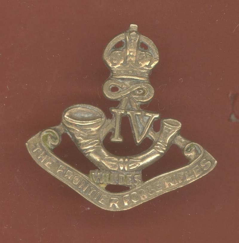 Indian Army 4th Bn. (Wildes) 13th Frontier Force Rifles head-dress badge