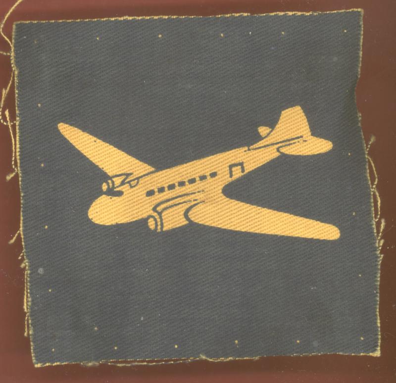 Air Despatch Units RASC WW2 cloth formation sign