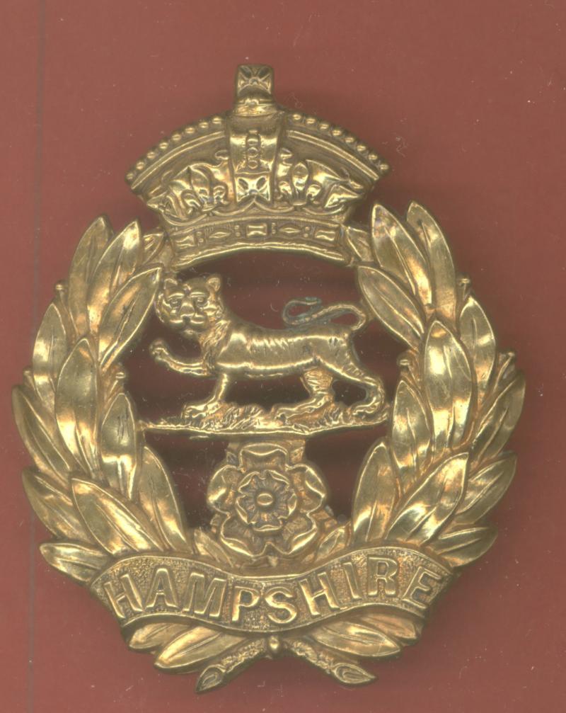 1st Battn. Hampshire Regiment Victorian glengarry badge