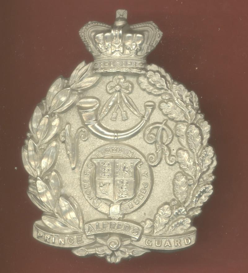 South African Prince Alfred's Guard Victorian glengarry badge