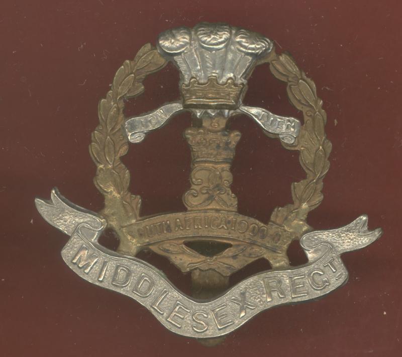 7th, 8th & 9th Bns. Middlesex Regiment post 1908 OR's cap badge