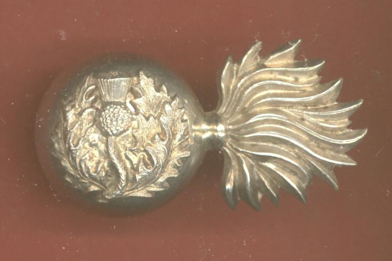 VB Royal Scots Fusiliers Officer's collar badge