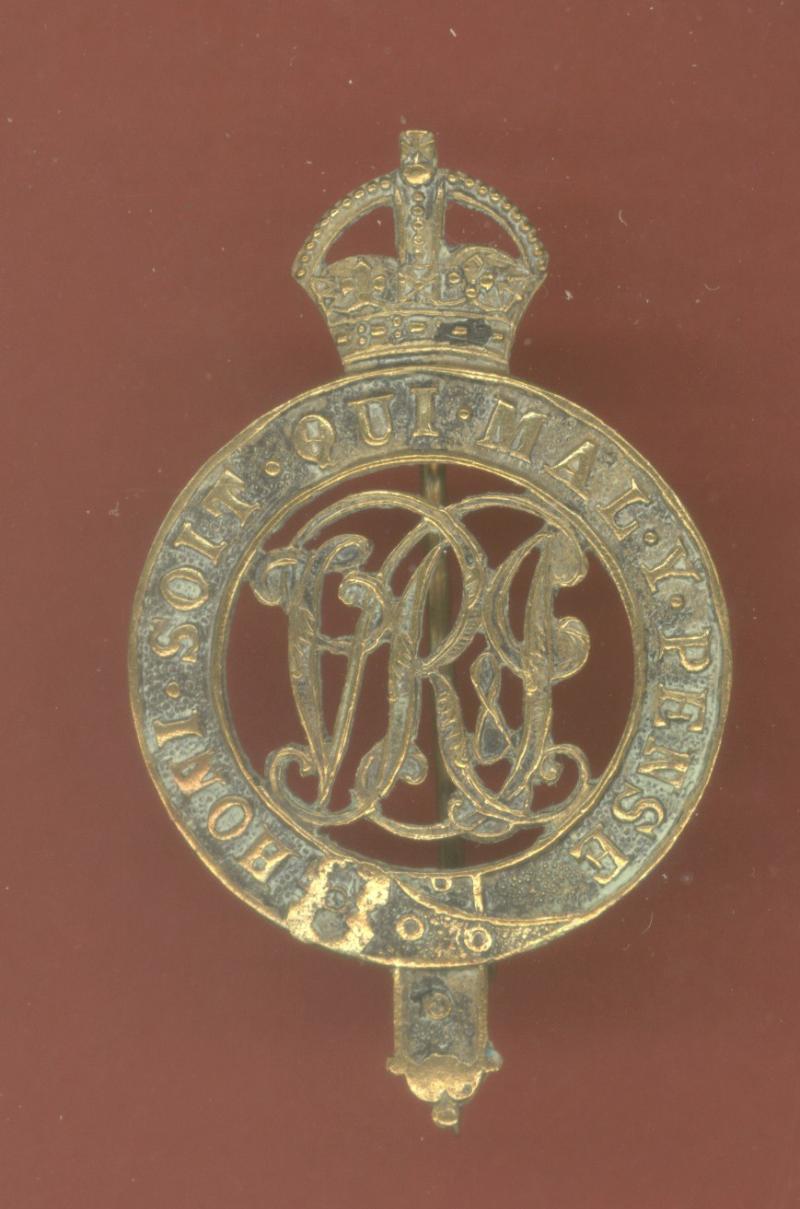 Indian Army; 2nd Queen Victoria's Own Sappers & Miners pagri badge