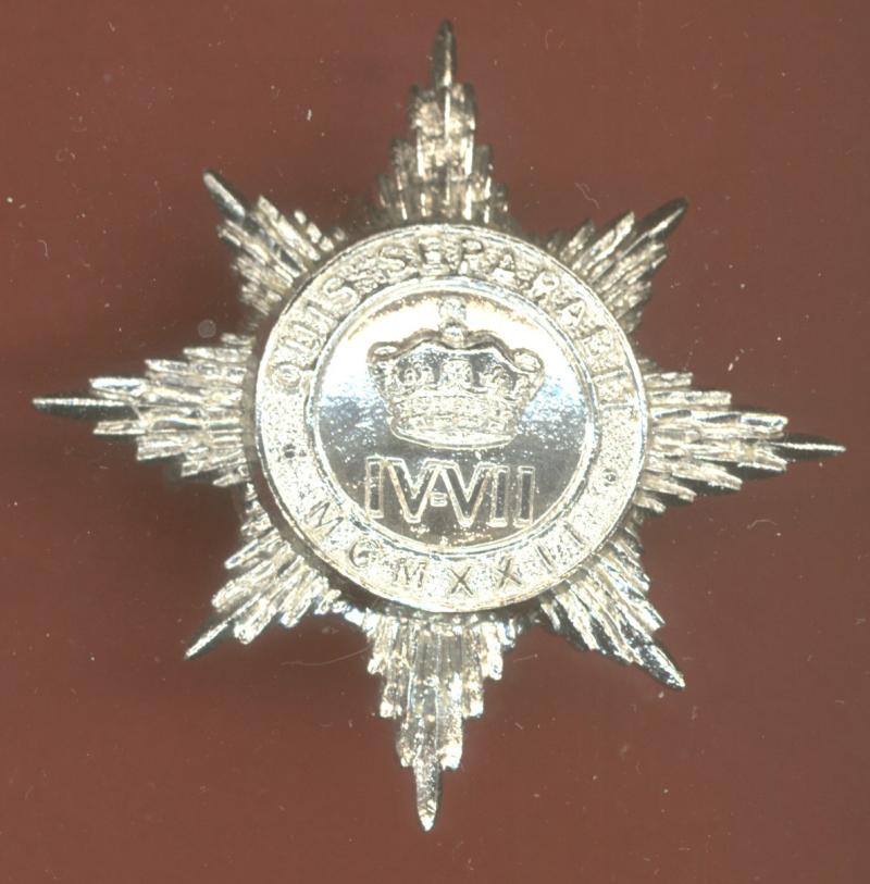4th/7th Royal Dragoon Guards NCO's staybright rank badge