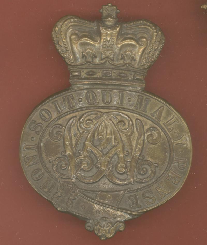 Grenadier Guards Victorian valise badge