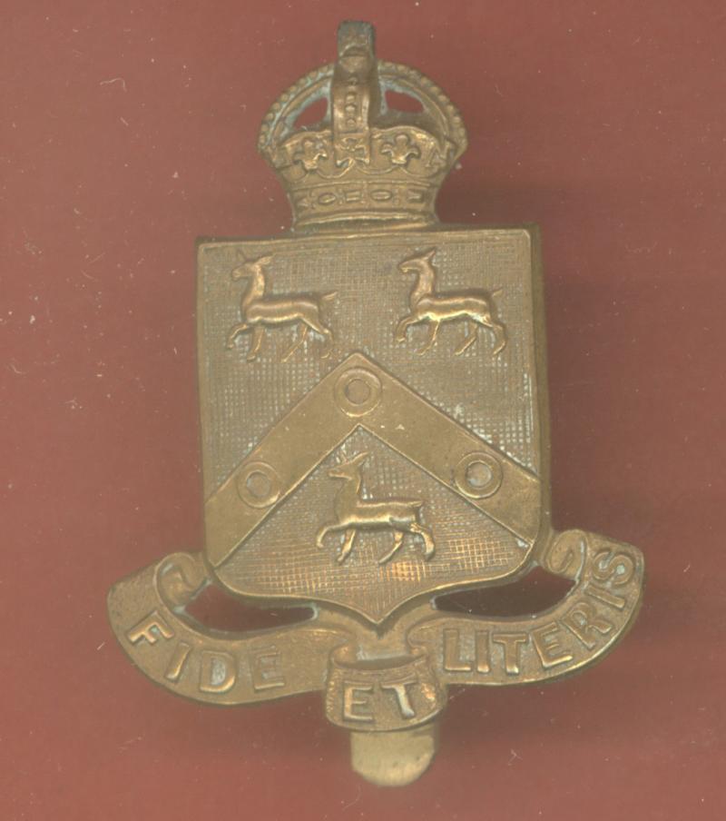 St. Paul's School London O.T.C. cap badge