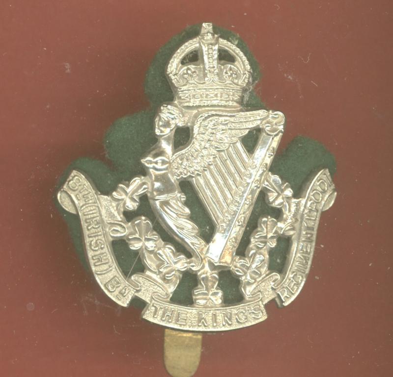 8th (Irish) Bn. King's Liverpool Regt. OR's cap badge