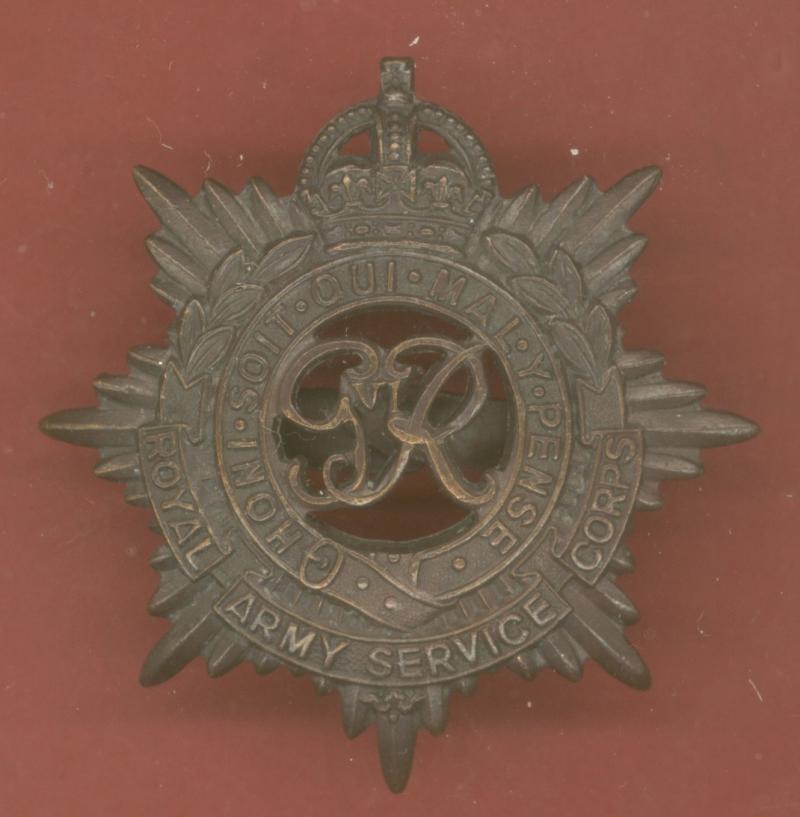 Royal Army Service Corps WW2 Officer's OSD cap badge