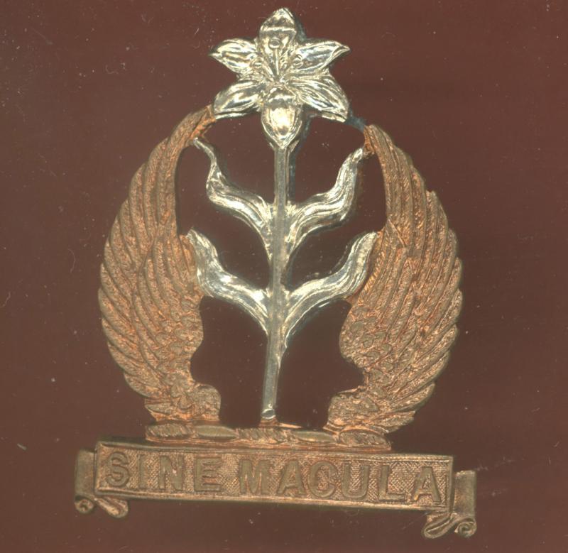 Mount St. Mary's College , Spinkhill O.T.C. cap badge