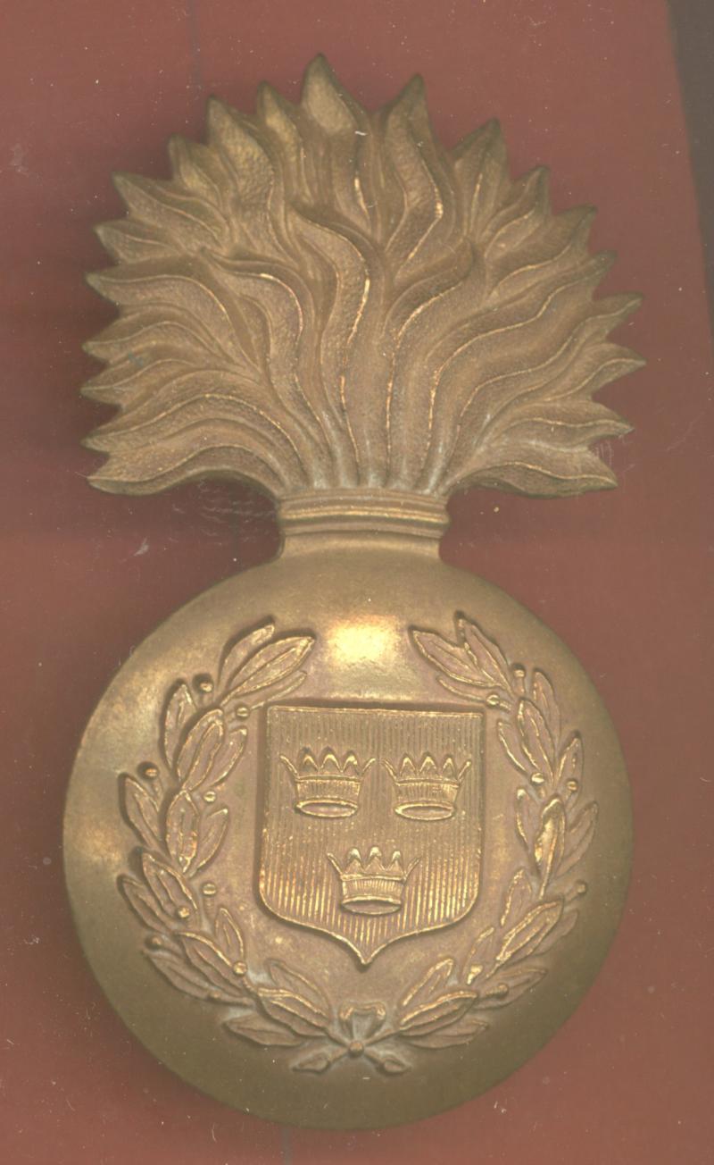 Irish Royal Munster Fusiliers Victorian OR's glengarry badge