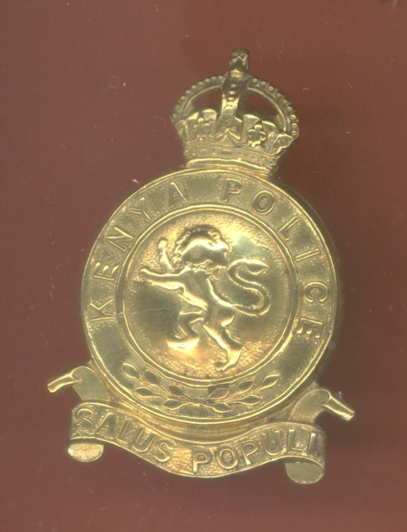 African Kenya Police cap  badge